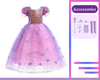 Princess Rapunzel Inspired Princess Dress for Girls