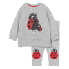 Cute Ladybird ilustrado Top y Leggings