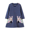 Vestido Zebra Stripped 2 en 1, Azul